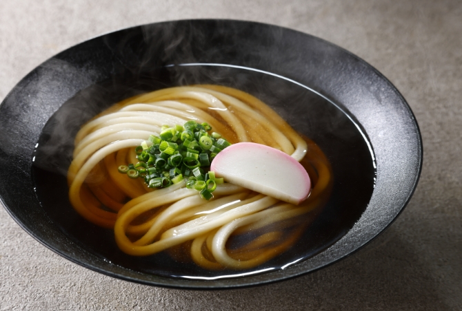 かけつゆのおうどん