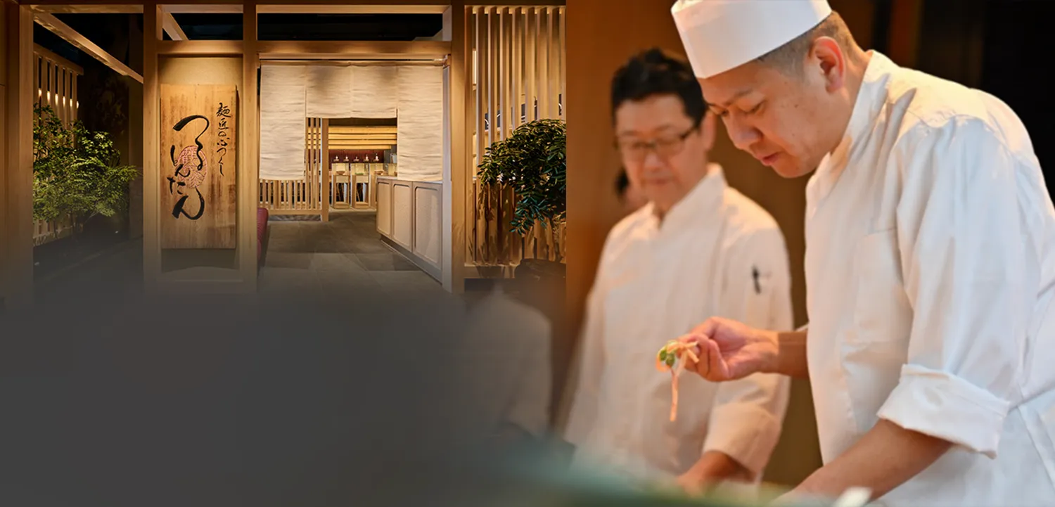つるとんたん店舗と総料理長