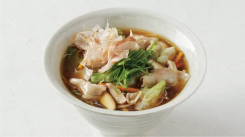 ポン酢餡かけのおうどん